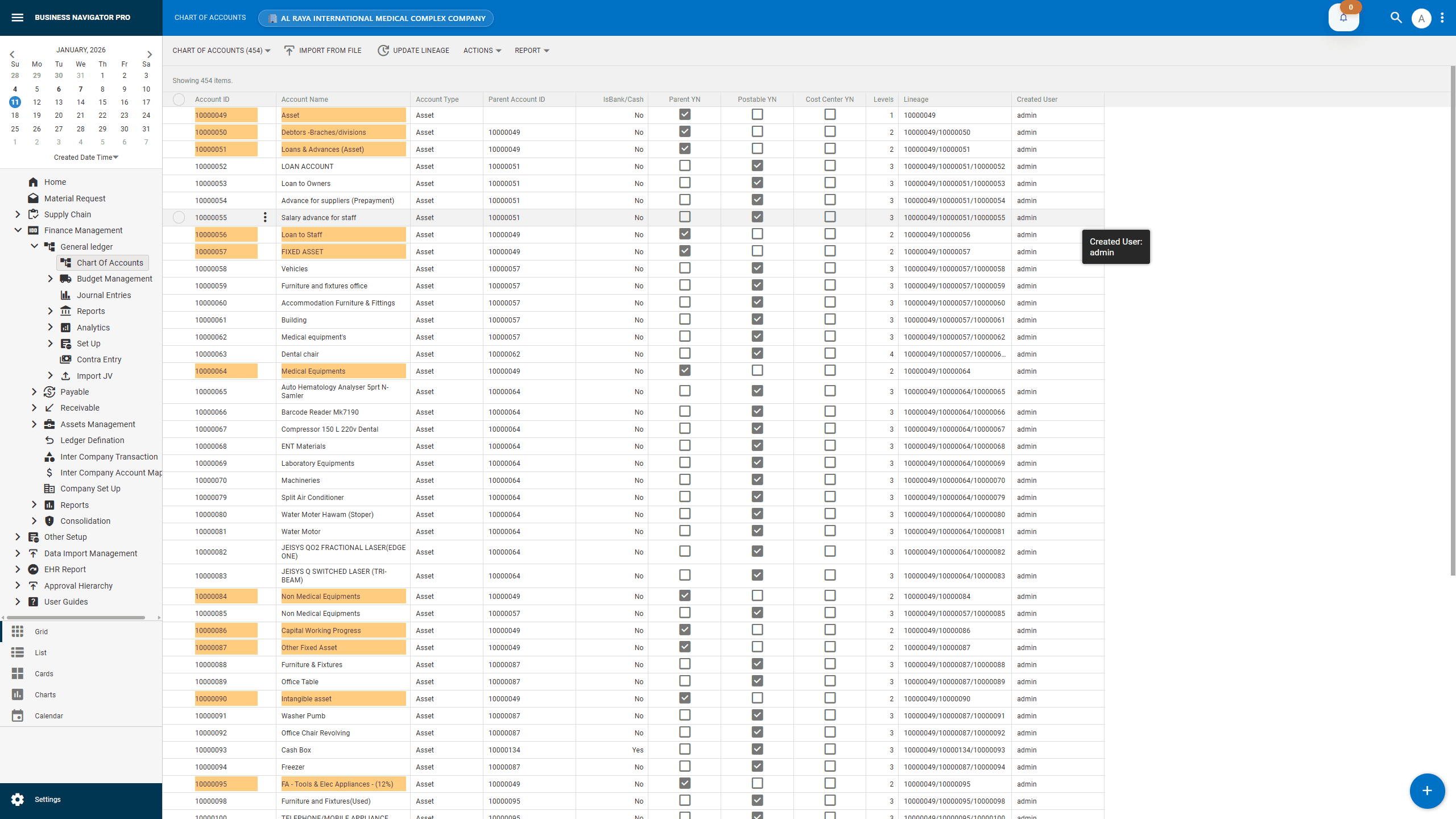 Explore Business Navigator